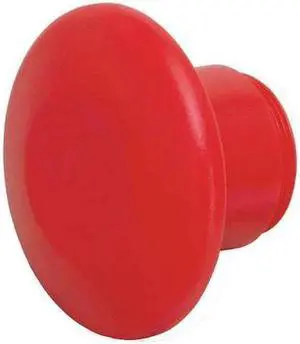 SIEMENS 52RC3D2 Mushroom Head,30mm,Red,Plastic