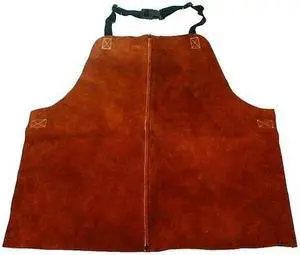 CONDOR 4KXH1 Welding Waist Apron, Leather, 18"L