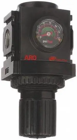 ARO R37231-600 Air Regulator,3/8 In NPT,113 cfm,250 psi