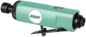 SPEEDAIRE 21AA88 Straight Die Grinder, 1/4 in NPT Female Air Inlet, 1/4 in