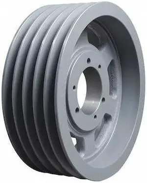 ZORO SELECT 5V1605 7/8 in to 3-1/2 in Quick Detachable Bushed Bore 5 Groove