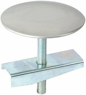 ZORO SELECT 30131 Faucet Hole Cover, Steel, Overall 1-3/4" L