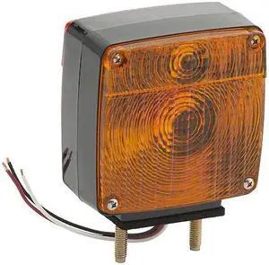 GROTE 55420 Two-Stud Lamp with Pigtail,LH