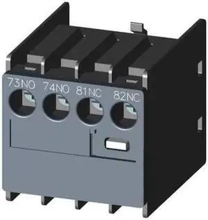 SIEMENS 3RH29111LA11 Auxiliary Contact Block,1NO,1NC