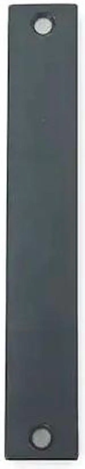 ZORO SELECT 2MDK3 Fill Plate, Steel, 8"L x 1-1/4"W
