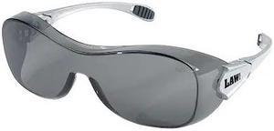MCR SAFETY OG112AF Law, Safety Glasses Anti-Fog, Gray Lens, Frameless,