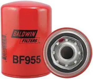 BALDWIN FILTERS BF955 Fuel Filter,5-3/8 x 3-11/16 x 5-3/8 In