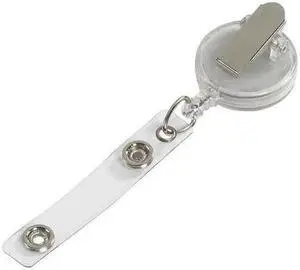 PARTNERS BRAND LY130 Lanyard 36", Clear