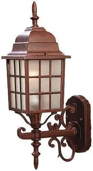 ACCLAIM LIGHTING 5301BW Wall Light,Burled Walnut,1-Light ACCLAIM LIGHTING 5301BW Wall Light,Burled Walnut,1-Light