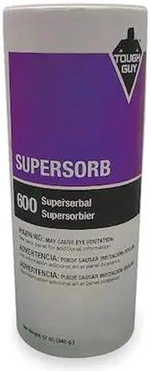 TOUGH GUY 3EEE8 Universal Absorbent,12 oz. Shaker,PK6