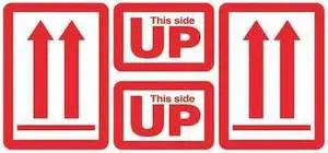 TAPE LOGIC DL1890 Tape Logic® Labels, "This Side Up", Arrow, 5" x 9",