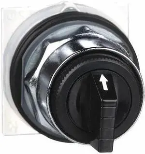 SCHNEIDER ELECTRIC 9001KS42B Non-Illum Selector Swtch,30mm,3 Pos,Levr