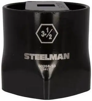 STEELMAN 60258-10 3-1/2" 6-Point Locknut Socket, 3/4" Drive