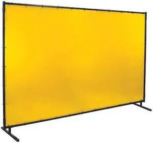 STEINER 534HD-6X10 Welding Screen, Transparent Vinyl, 10 ft. W., 6 ft. H., 13