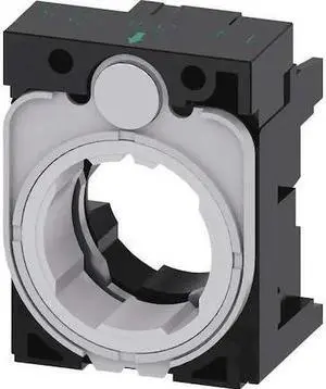 SIEMENS 3SU1500-0AA10-0AA0 Holder, 22 mm, Black