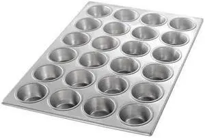 CHICAGO METALLIC 46525 Muffin Pan,24 Molds