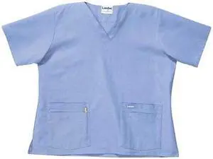 LANDAU 8219BCPXLRG Scrub Shirt, Cotton/Polyester, Short Sleeve, 4 Pockets, LANDAU 8219BCPXLRG Scrub Shirt, Cotton/Polyester, Short Sleeve, 4 Pockets,