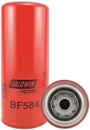 BALDWIN FILTERS BF584 Fuel Filter,10-7/16 x 4-1/4 x 10-7/16 In