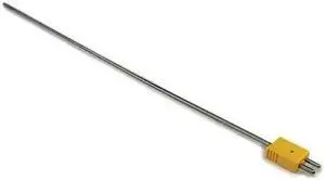 DAYTON 36GL06 Thermocouple Probe,K,24in,Inconel,19 AWG