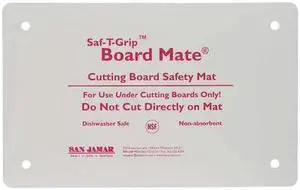 SAN JAMAR CBM1622 Cutting Board Mat,16x22,White