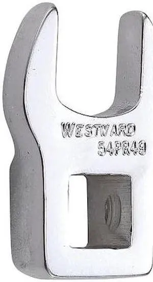 WESTWARD 54PR49 Crowfoot Socket Wrench,13mm Socket