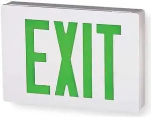 LITHONIA LIGHTING LE S W 2 G   EL N ACUITY LITHONIA Cast Aluminum LED Exit
