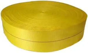 US Cargo Control 4" x 300 20K Polyester Cargo Webbing - Yellow