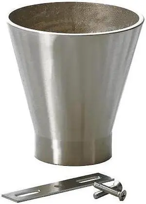 Sanitary Drain,4x4-1/2 in.,Nickel Bronze JAY R. SMITH MFG. CO 3580NB