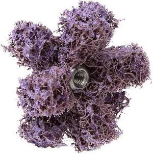 SCOTCH-BRITE 7000121120 Cross Buff, 1 1/2 in Dia, Non-Vacuum, Aluminum Oxide,