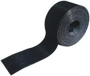 RIP-TIE G-20-030-BK 30 ft L, 2.0 in W, Black Polyester Hook-and-Loop Cable Tie