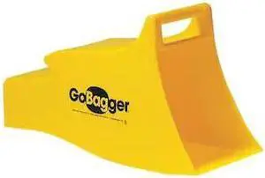 GOBAGGER 5EET2 Sand Bag Filling Tool, Plastic, Yellow