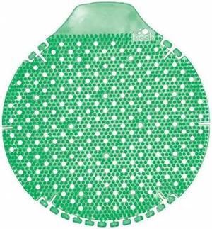 TOUGH GUY 454G77 Urinal Screen,Cucumber Melon,Round,PK6