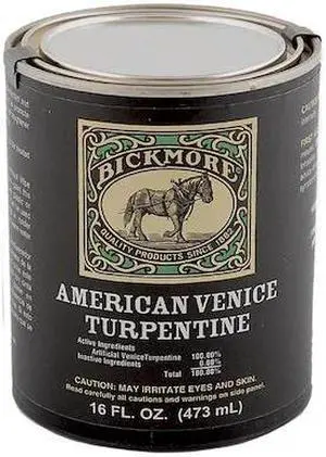 BICKMORE 280 American Venice Turpentine 16 oz. BICKMORE 280 American Venice Turpentine 16 oz.