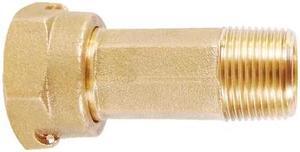 LEGEND VALVE 313-128NL 2" T-4214 NL BRASS METER CPLG
