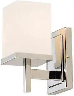 MAXIM 2151SWPC Tetra 1-Light 5" Wide Polished Chrome Vanity Light