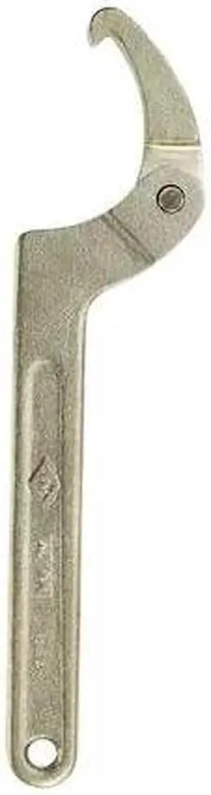 AMPCO WP-5-ST Adj. Hook Spanner Wrench,L 8 in.