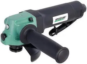 SPEEDAIRE 21AA83 Type 27 Angle Grinder, 1/4 in NPT Female Air Inlet, Heavy