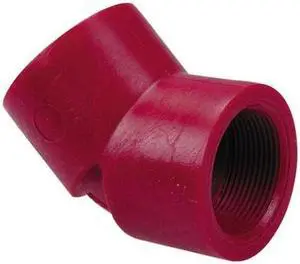 CHEMTROL 650633 11/2 Elbow,45 Deg,1 1/2 In,FPT x FPT