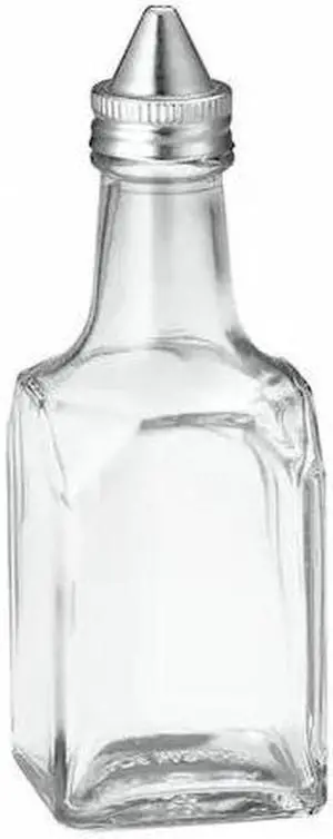 TABLECRAFT 600 Oil & Vinegar Bottle, 6 Oz, PK12