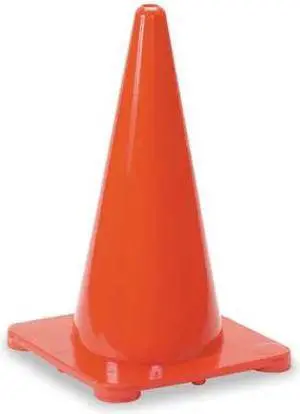 ZORO SELECT 1YBW5 Traffic Cone,18 In.Red