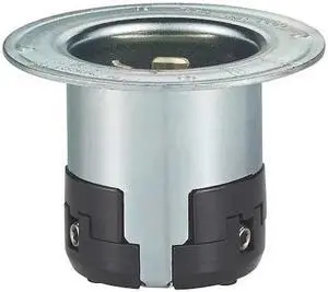 LEGRAND CR6375 Flanged Locking Inlet,Non-Shrouded