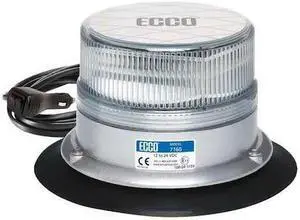 ECCO 7160CA-VM Beacon Light,Amber,4" H