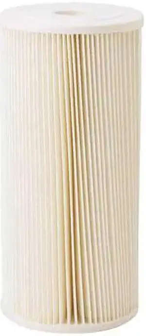 PENTAIR/PENTEK 255490-75 Pleated Filter Cartridge, 20 gpm, 5 Micron, 4-1/2"