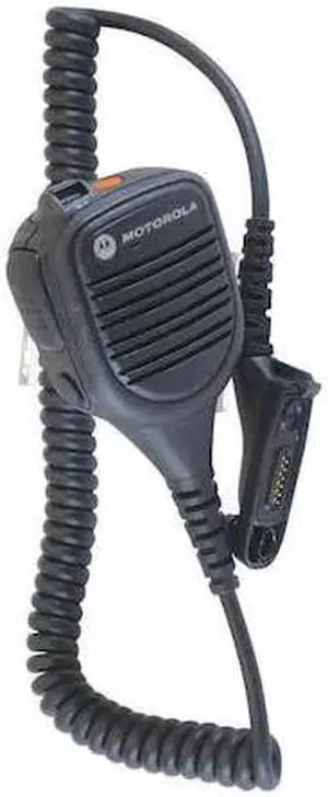 MOTOROLA PMMN4065AL Speaker/Microphone, Remote, 1-7/64 in. L