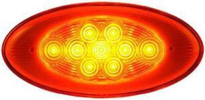 MAXXIMA M63122Y Side Turn/Side Marker,Oval,Amber