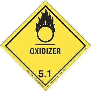 LABELMASTER HMSL110S Oxi Label,Worded,PVC Free,PK25