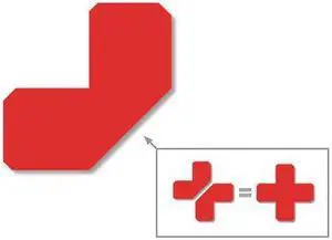 MIGHTY LINE HALFAR Half Angle,Solid,Red,2",PK100