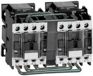 DAYTON 6EAX5 IEC Magnetic Contactor, 3 Poles, 240 V AC, 25 A, Reversing: Yes