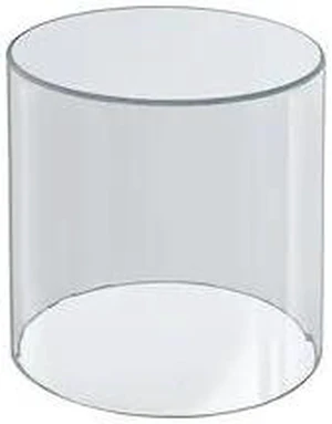 AZAR DISPLAYS 556406 4"W x 6"H Clear Acrylic Cylinder AZAR DISPLAYS 556406 4"W x 6"H Clear Acrylic Cylinder