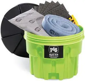 PIG KIT264 PIG Spill Kit, Universal, Green